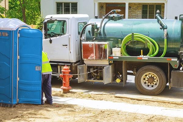 workers at Porta Potty Rental of Milford